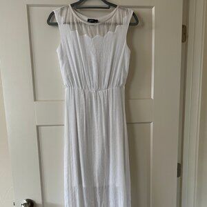 White High Low Summer Dress